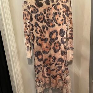 Leopard Print Women's Dress
